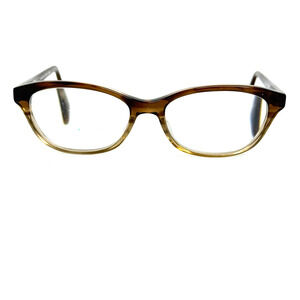Salt Eyeglasses Frames Jane DJ Brown Clear full Rim 51-16-137 20972